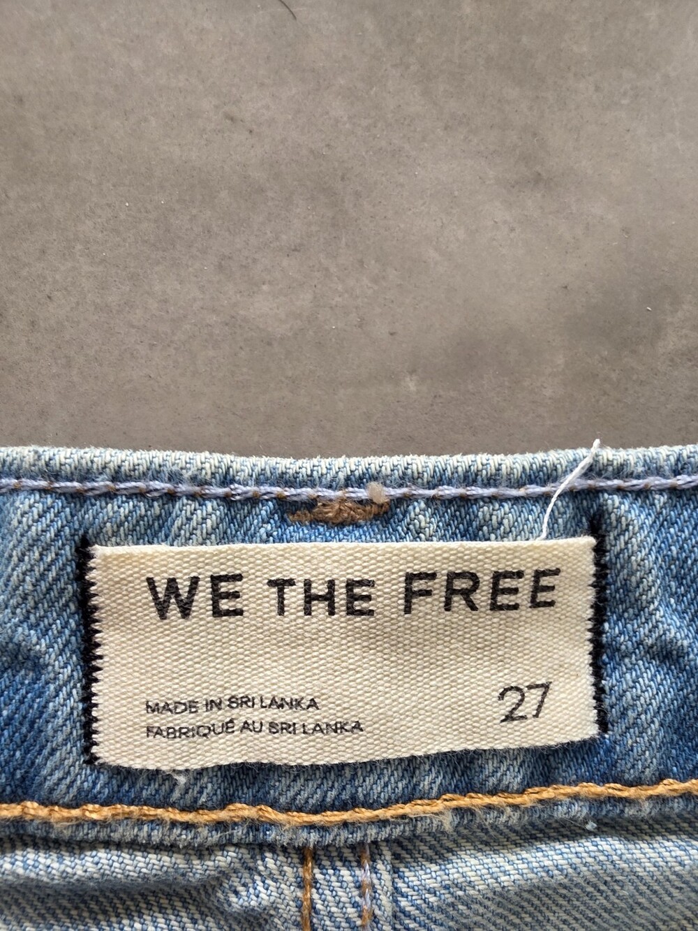 Free People ($135) We The Free Cerine High Rise Bootcut Jeans Light Wash - Picture 3 of 9